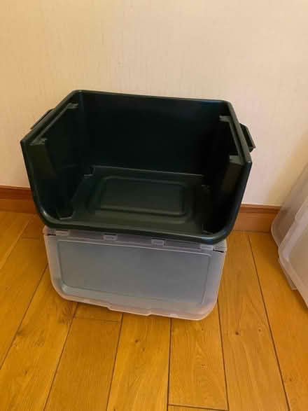 Photo of free Two stacking crates (AB25) #2