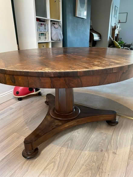 Photo of free Round Wooden Table (East Twerton) #3