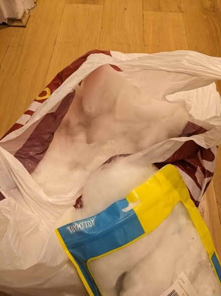 Photo of free Large bag of fake cobweb/snow - for Halloween or Christmas (New Cross SE14) #1
