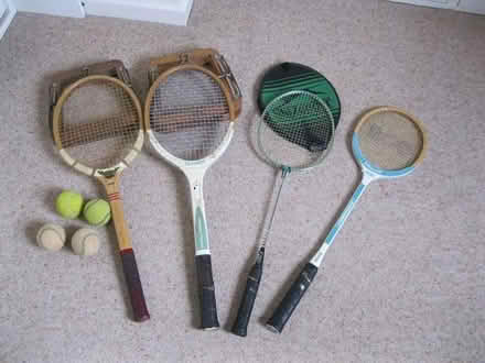 Photo of free Tennis rackets, badminton & squash racket (Eaton NR4) #1