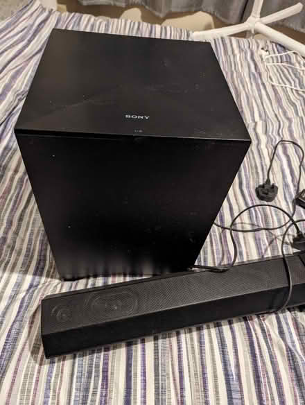Photo of free Sony sound bar and subwoofer (SG8) #1