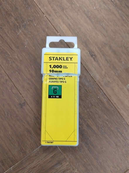 Photo of free Stanley staples for staplegun (Alfreton DE55) #1