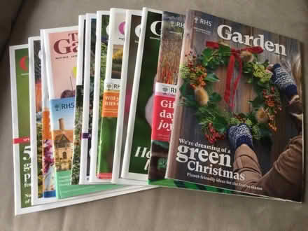 Photo of free RHS The Garden Magazines x 12 (Woking GU22) #1