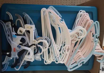 Photo of free 50+ hangers for baby clothes (Greenbank and Hunt Club) #1