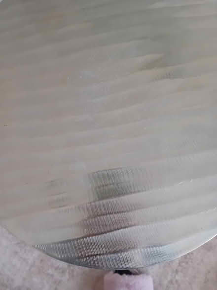 Photo of free Silver coloured lamp table (Bromborough Wirral) #2