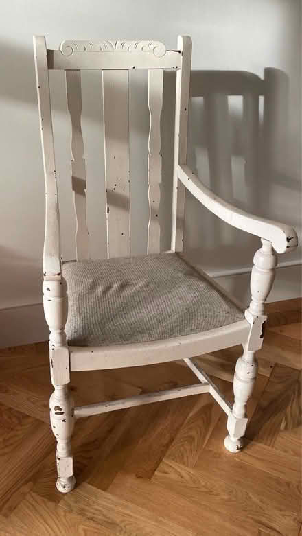 Photo of free Wooden arm chair (N10 near Colney Hatch Lane) #2