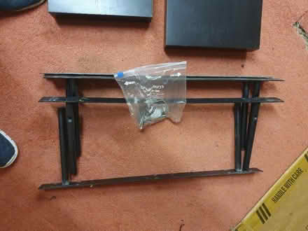 Photo of free IKEA black wooden floating shelves (Shenley Lodge MK5) #1