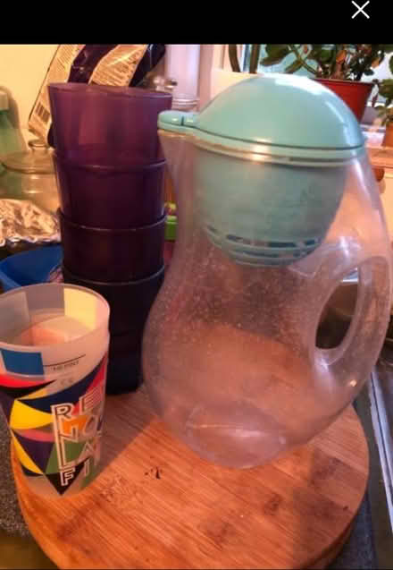 Photo of free Plastic jug and cups (The Camp AL1) #1