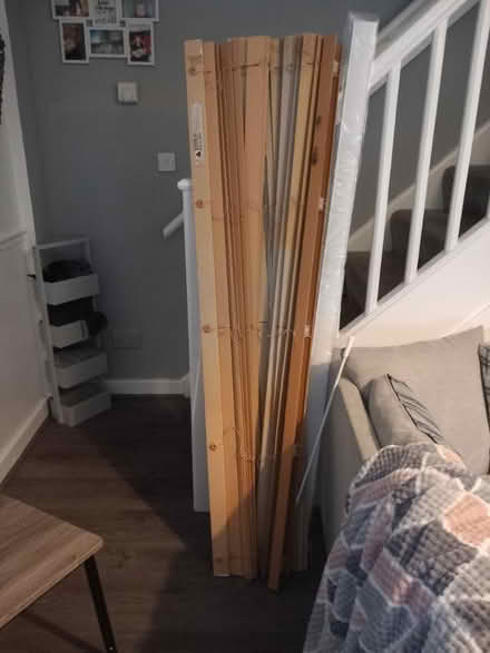 Photo of free Pine coloured faux wood blind (Stockport SK2) #1