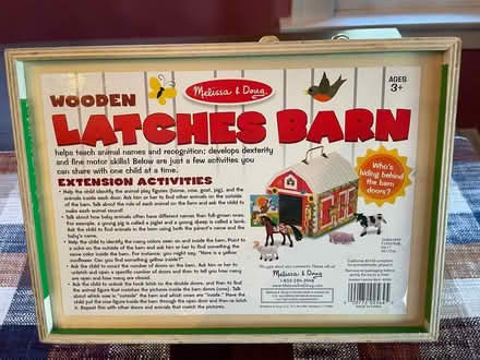 Photo of free Wooden Latches Barn Toy (Hawthorne and Pleasant) #4