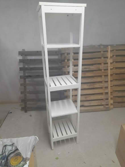 Photo of free Free standing white Ikea shelf (Collier Row) #1