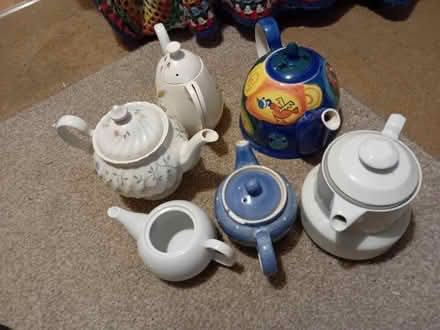 Photo of free Six Assorted Teapots (Waterloo L22) #1