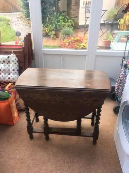 Photo of free Drop-leaf table (Emsworth PO10) #2