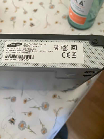 Photo of free Samsung DVD Player (Crewkerne) #3