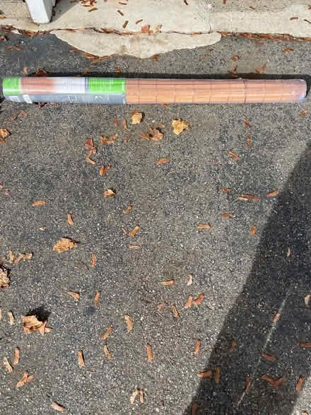 Photo of free indoor outdoor bamboo rollup shade (Reading, off West st) #2