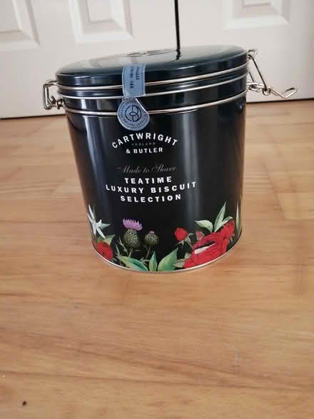 Photo of free Biscuit tin (no biscuits!) but tea (Centre - Train station) #1