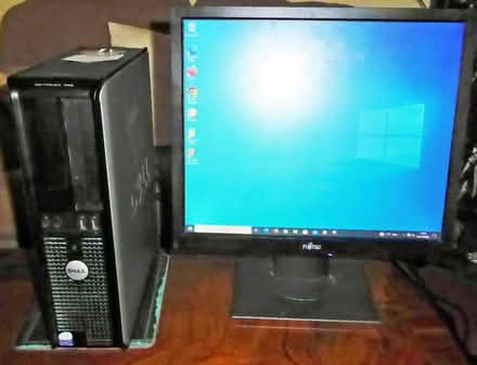Photo of free Dell Optiplex 745 and Fujitsu monitor.No2 (West Bridgford NG2) #1