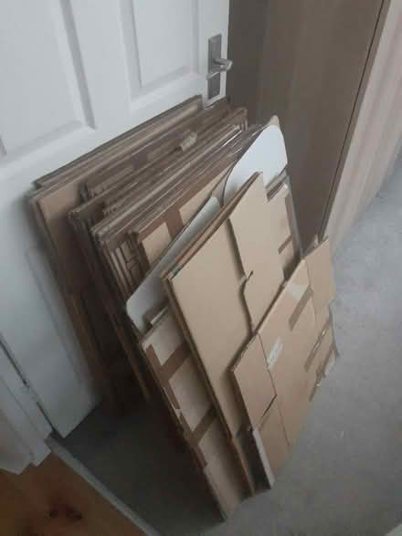 Photo of free 9 x moving boxes, large cardboard (Hornsey N8) #1