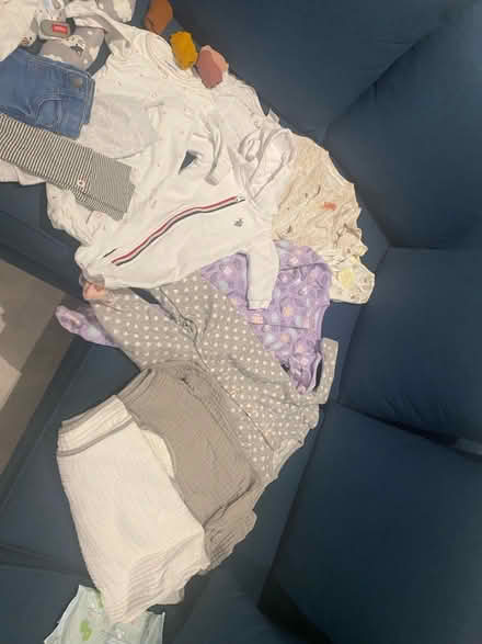 Photo of free Bag of baby stuff mostly 0-3M (SE6) #2