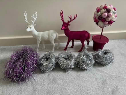 Photo of free 6’ Artificial Xmas tree, Lights, and decs. (Llanfair Talhaiarn LL22) #4