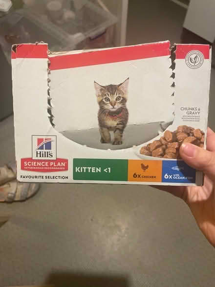 Photo of free 5 packets science plan kitten food (BR3) #2