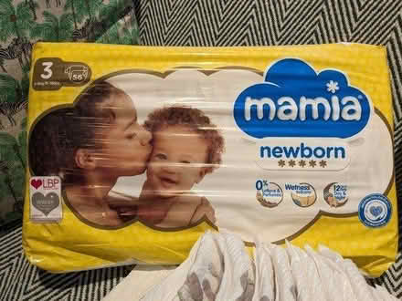 Photo of free Newborn nappies (size 3) (Haywards Heath, RH16) #2