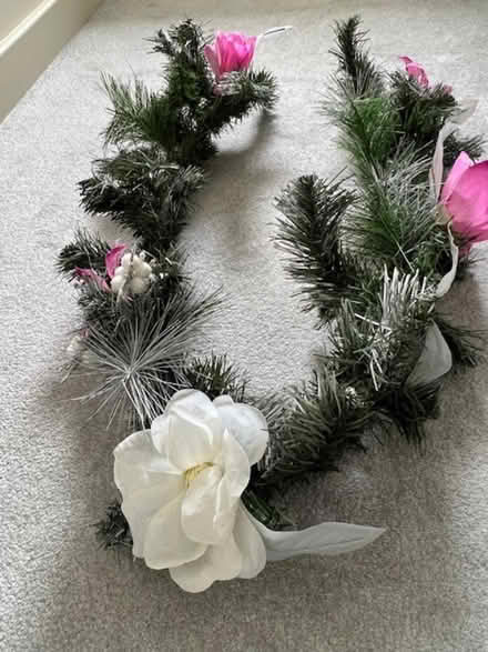 Photo of free 6’ Artificial Xmas tree, Lights, and decs. (Llanfair Talhaiarn LL22) #1