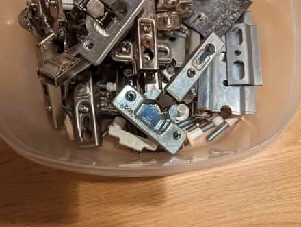 Photo of free Cabinet door hinges (Bexhill TN40) #1