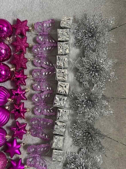 Photo of free 6’ Artificial Xmas tree, Lights, and decs. (Llanfair Talhaiarn LL22) #3