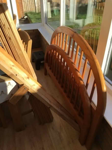 Photo of free Pine Double Bed (Oswestry SY11) #2