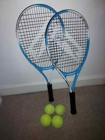 Photo of free Tennis racquets and balls (Blackfen) #2