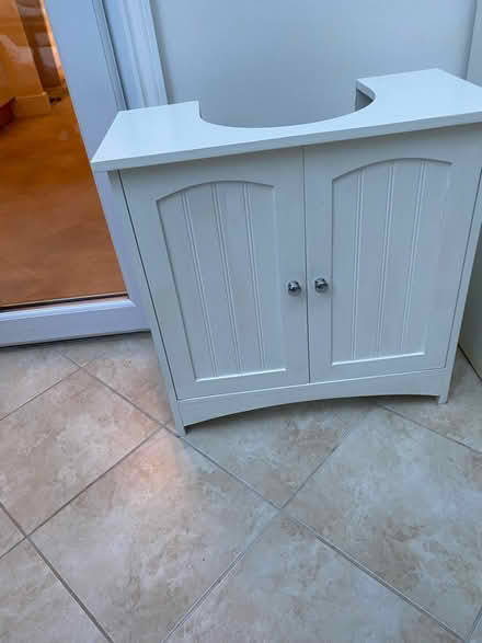 Photo of free Pedestal basin cupboard (Crawley RH11) #1