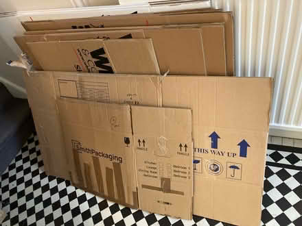 Photo of free 11 packing boxes of different sizes (Highbury, N5) #1