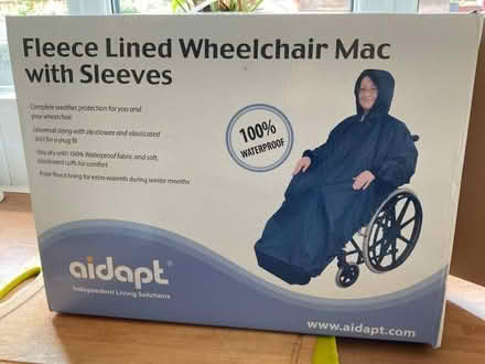 Photo of free Wheelchair wet weather pouch. (Wadsley Bridge S5) #1
