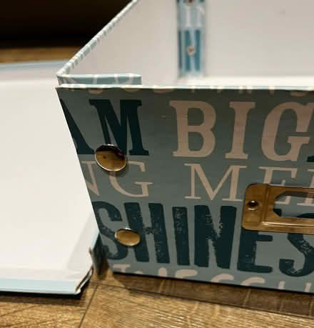 Photo of free Medium button boxes x 3 (HA8 / Edgware) #3