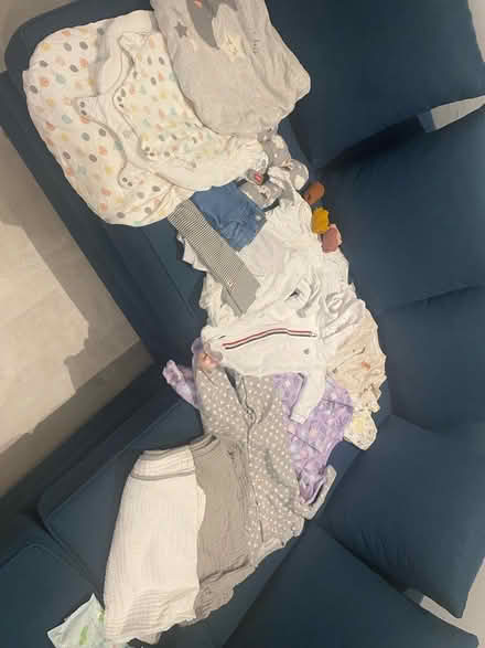 Photo of free Bag of baby stuff mostly 0-3M (SE6) #3