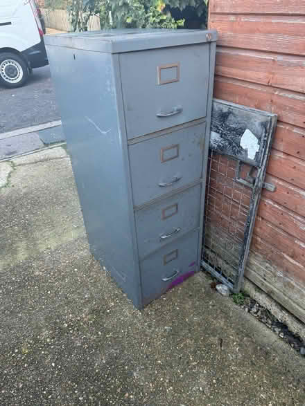 Photo of free Metal filing cabinet (Totton) #1
