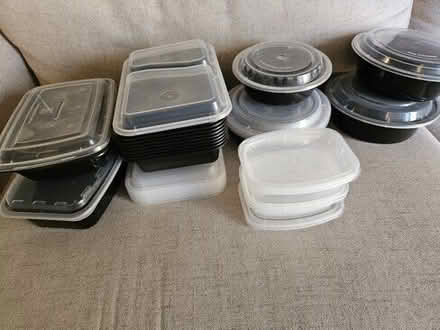 Photo of free Assorted (Take Out) Storage Containers (20874) #1