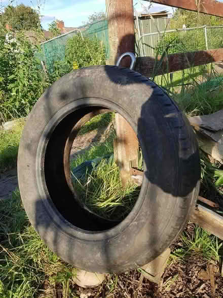 Photo of free Old tyre used as a swing (Bearwood B67) #1