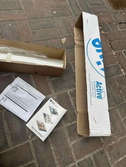 Photo of free Clear Non-adhesive Window Film (Coney Hall BR4) #2