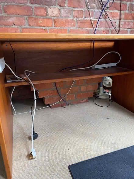 Photo of free Work table with shelf (Alderley Edge SK9) #3