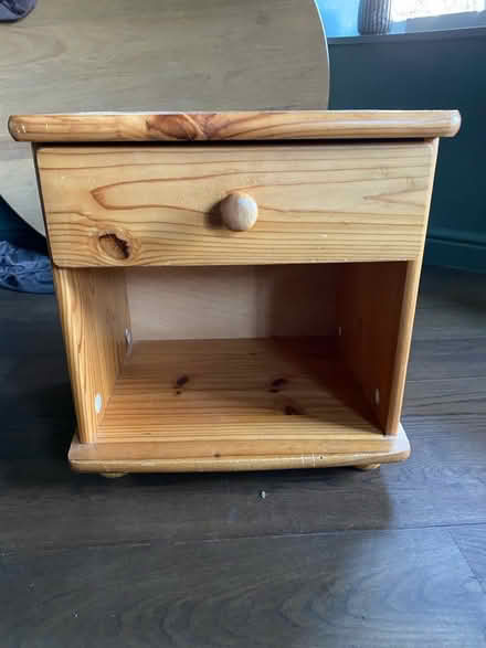 Photo of free Wooden Bedside Cabinet (Bathampton, Bath) #1
