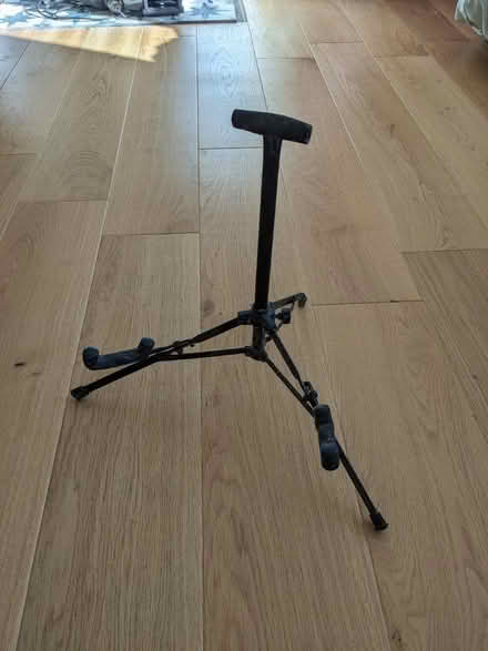 Photo of free Electric guitar folding stand (Totnes) #1