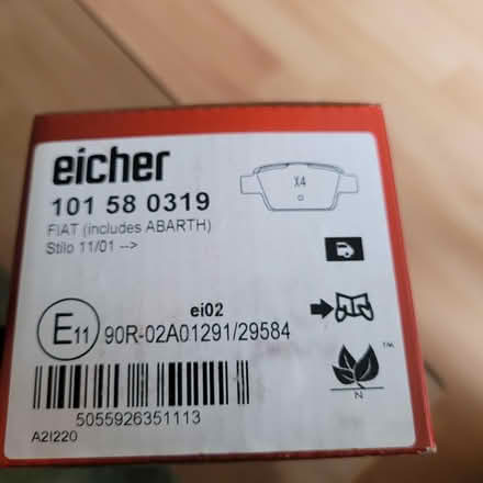 Photo of free Eicher rear brake pads (BH11) #1