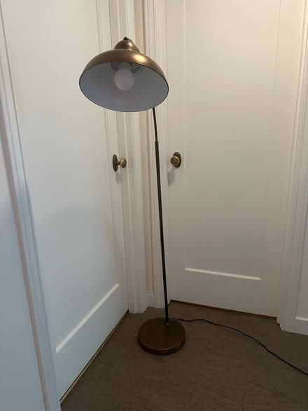 Photo of free Brass Floor Lamp (Not Working) (Magnolia Seattle 98199) #1