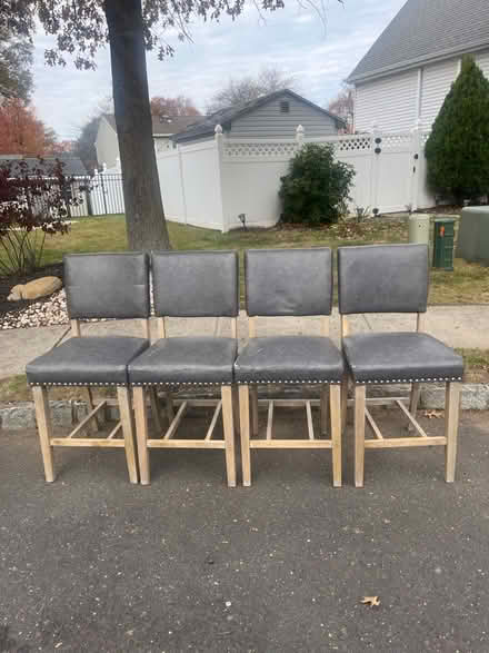 Photo of free Chairs - counter height (Thompson/Harmony - Middletown) #1
