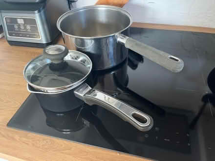 Photo of free 2 saucepans - non induction (Moorfields) #2