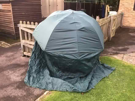 Photo of free Fishing/Picnic Umbrella with detachable wind break (zipped). (Draycott GL11) #1