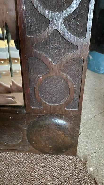 Photo of free Antique Mirror repost (Mill Lane crowborough TN6) #3