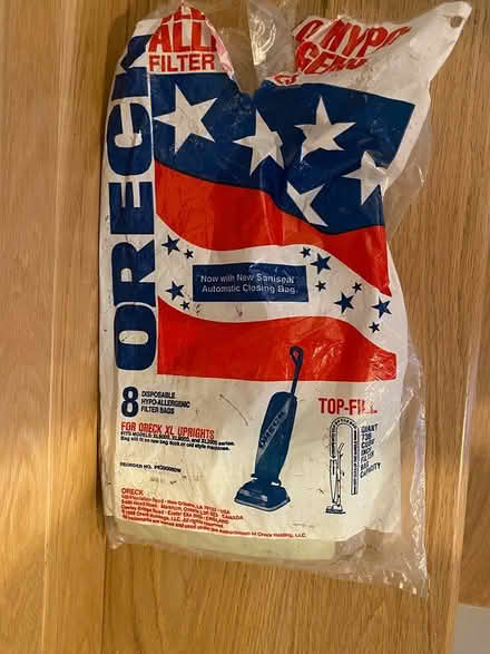 Photo of free Oreck vacuum cleaner bags (Redmond) #1